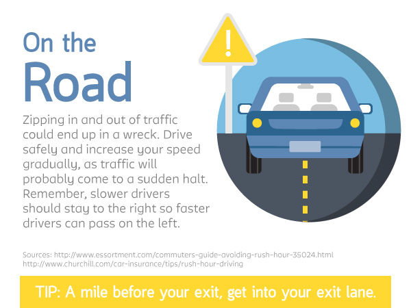 changes in travel direction during rush hour