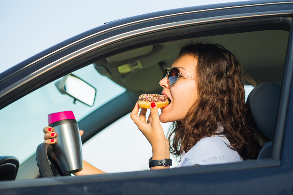 Eating While Driving Illegal