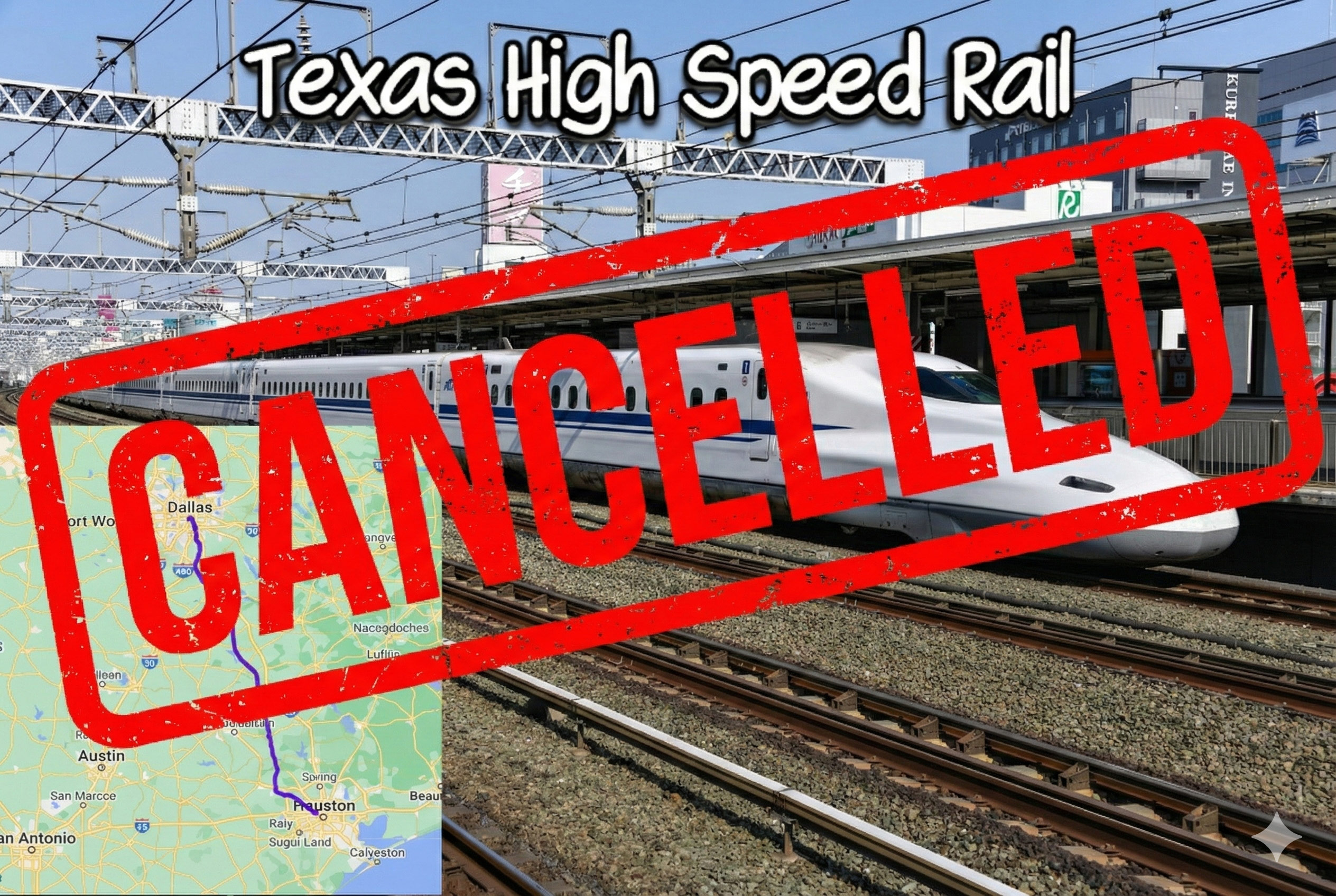 Texas High Speed Rail Cancelled 2026